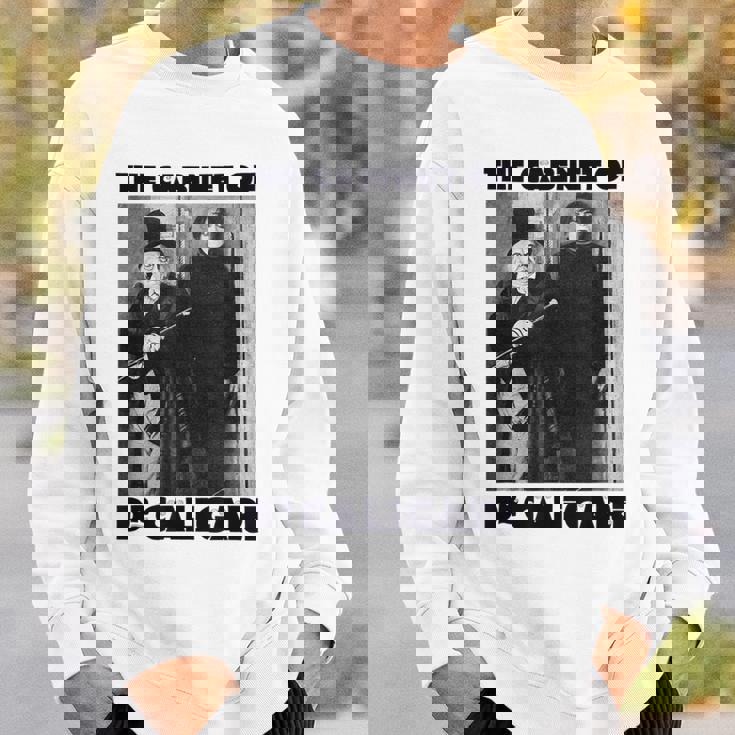 Dr Caligari ハロウィンモンスターポスター ヴィンテージホラー映画 スウェットシャツ 彼への贈り物