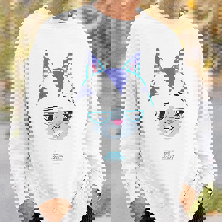 Dreamworks ギャビーのドールハウス キャットラット ビッグフェイス ハロウィン スウェットシャツ 彼への贈り物