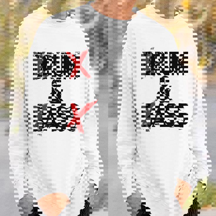 Drum And Bass Rum & Ass スウェットシャツ 彼への贈り物