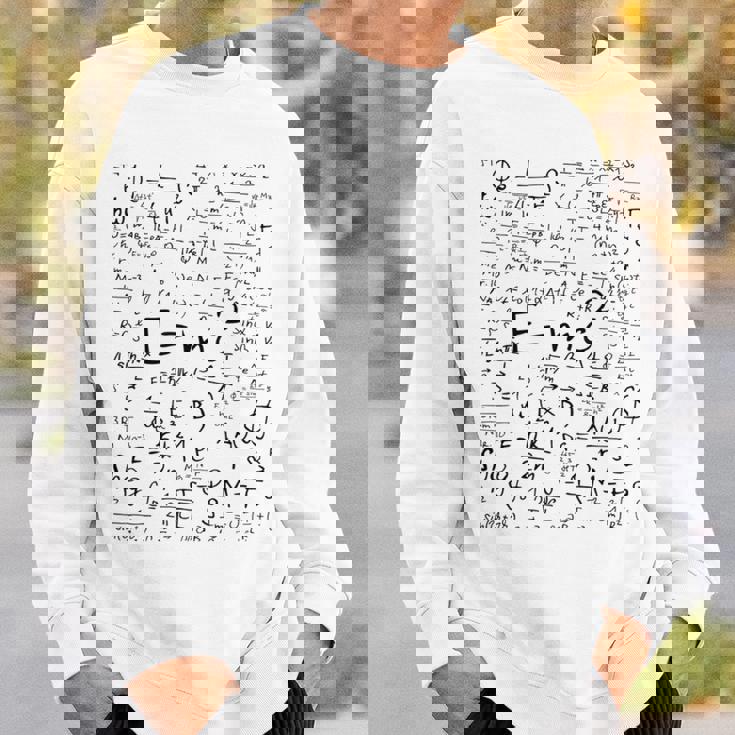 EMc2 光理論物理相対性理論のエネルギー質量速度 スウェットシャツ 彼への贈り物