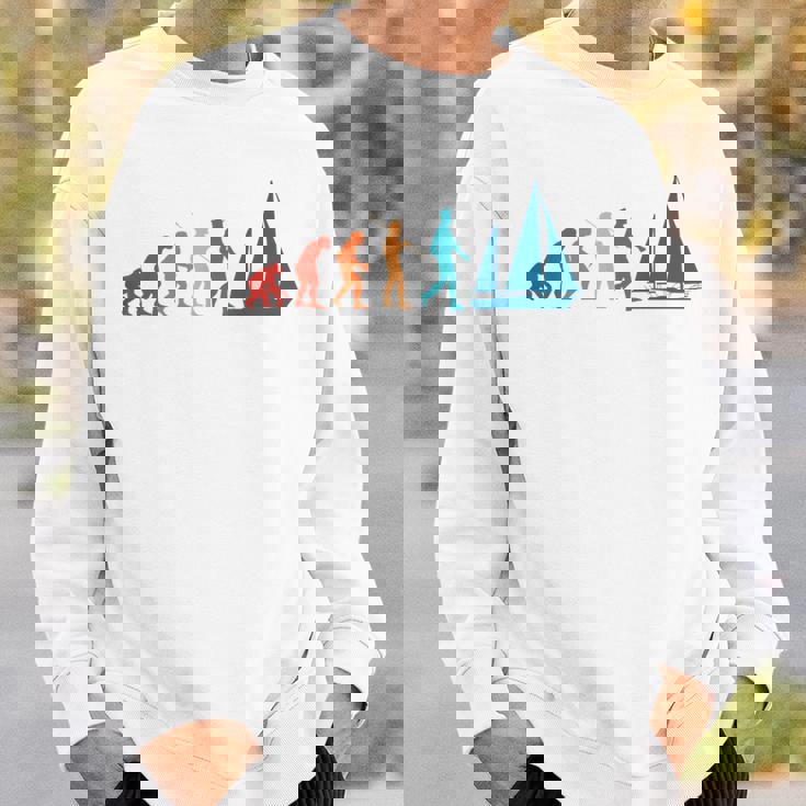 Evolution Graphic ヨット 船長 セーリング 海 ボート ヨット スウェットシャツ 彼への贈り物