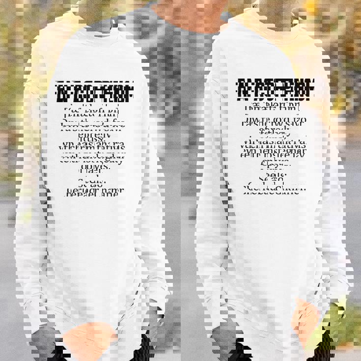 Fan Factor Phenom Draws The Crowd's Favor Effortlessly スウェットシャツ 彼への贈り物