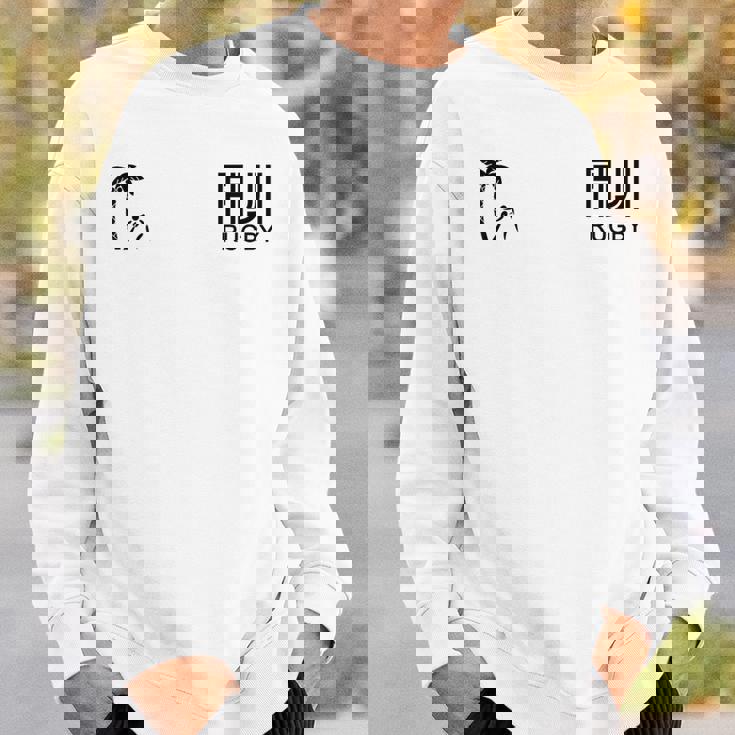 Fiji RugbyFor Rugby Ball Players スウェットシャツ 彼への贈り物