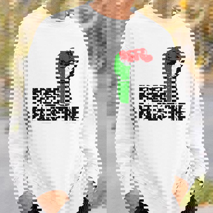 Free Palestine パレスチナの旗無料パレスチナ スウェットシャツ 彼への贈り物