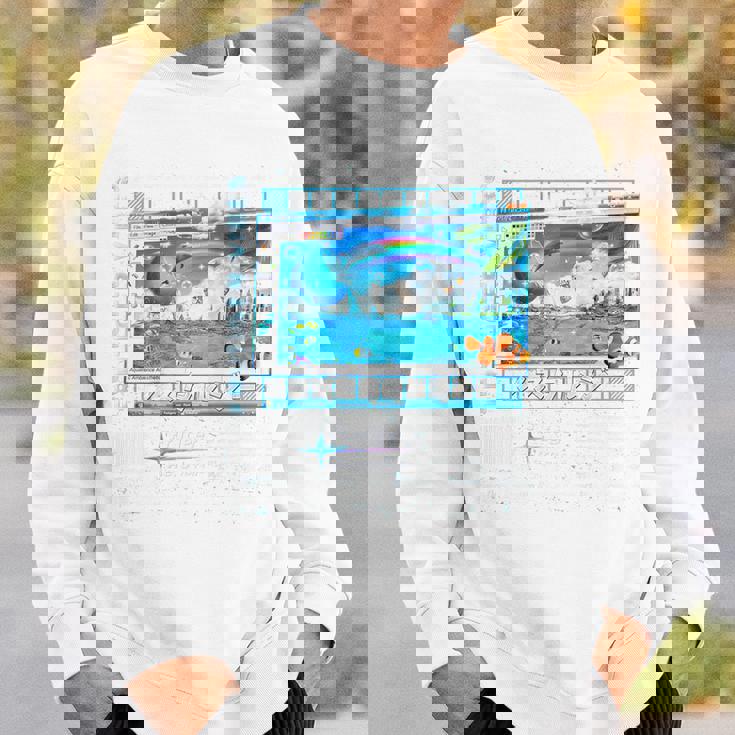 Frutiger エアロファッション バックプリント Frutigeribes スウェットシャツ 彼への贈り物