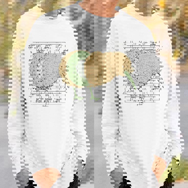 Kiwi コンポーネント カワイイ キウイ 鳥のギフト ニュージーランド 面白い スウェットシャツ 彼への贈り物