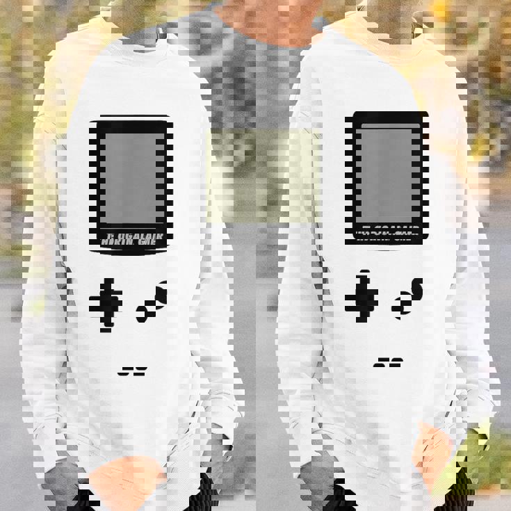 Gameboy オリジナルゲーマー 面白いオタクビデオゲームシャツ スウェットシャツ 彼への贈り物