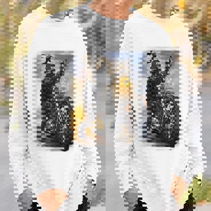 Gorilla ライディングチョッパー オートバイ スウェットシャツ 彼への贈り物