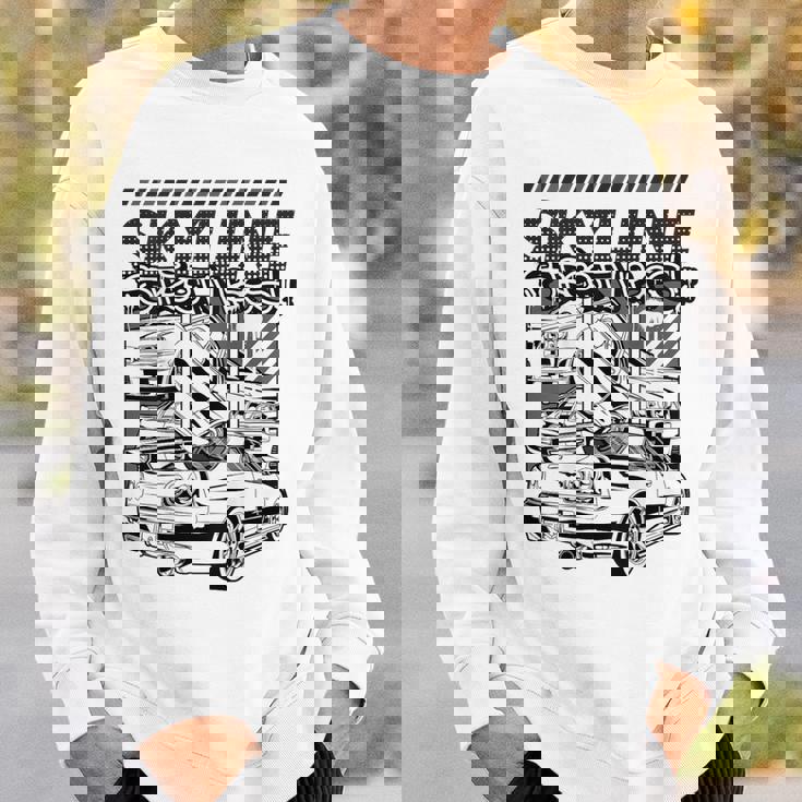 Gt R 34 Jdm ストリートレーシング ドラッグドリフト ヴィンテージ スウェットシャツ 彼への贈り物