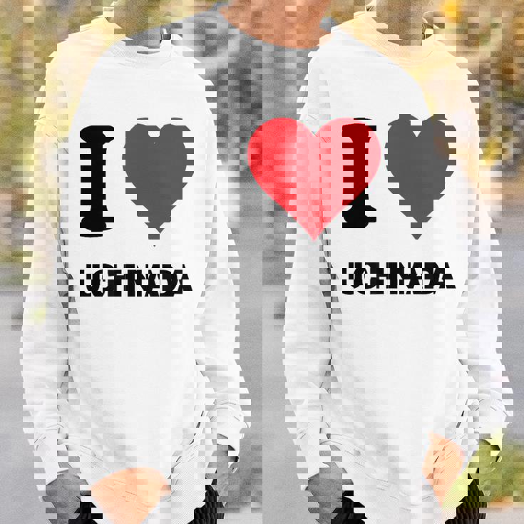 I Heart 内田ジャパンラブ 日本土産 スウェットシャツ 彼への贈り物