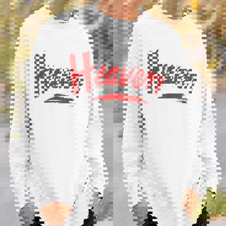 Heaven ビンテージスタイル スウェットシャツ 彼への贈り物