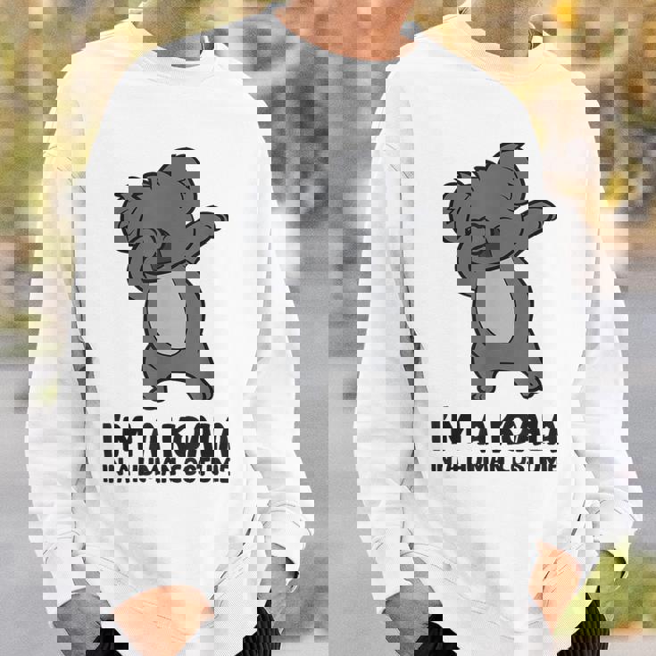 I'm A Koala In A Human コスチューム ファニー コアラ スウェットシャツ 彼への贈り物