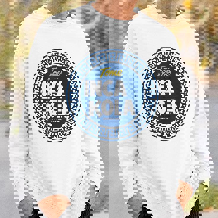 Inca Kola ペルーゴールデンコーラ バブルガム クリームソーダ スウェットシャツ 彼への贈り物