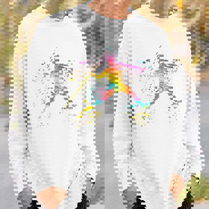 Javelin Throwe Colorsplash キッズ やり投げ スウェットシャツ 彼への贈り物