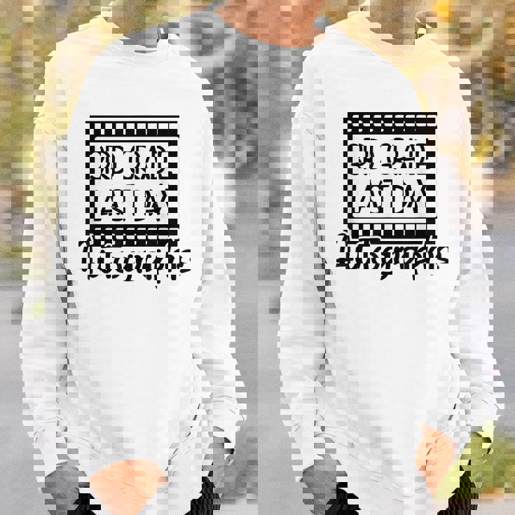 Last Day サイン入り 卒業 3年生 記念品 スウェットシャツ 彼への贈り物