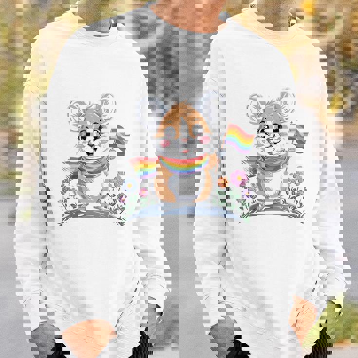 Lgbtプライドマンスピカlgbtqia 長袖tシャツ スウェットシャツ 彼への贈り物