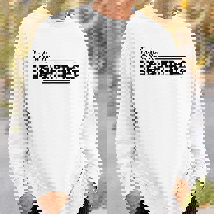 The Lightning The Thunder 面白いカップルマッチング スウェットシャツ 彼への贈り物