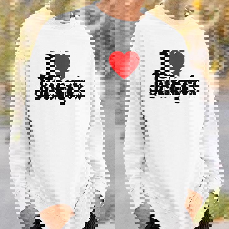 I Love Heart Jackpotslotslot Machines カジノラスベガス スウェットシャツ 彼への贈り物