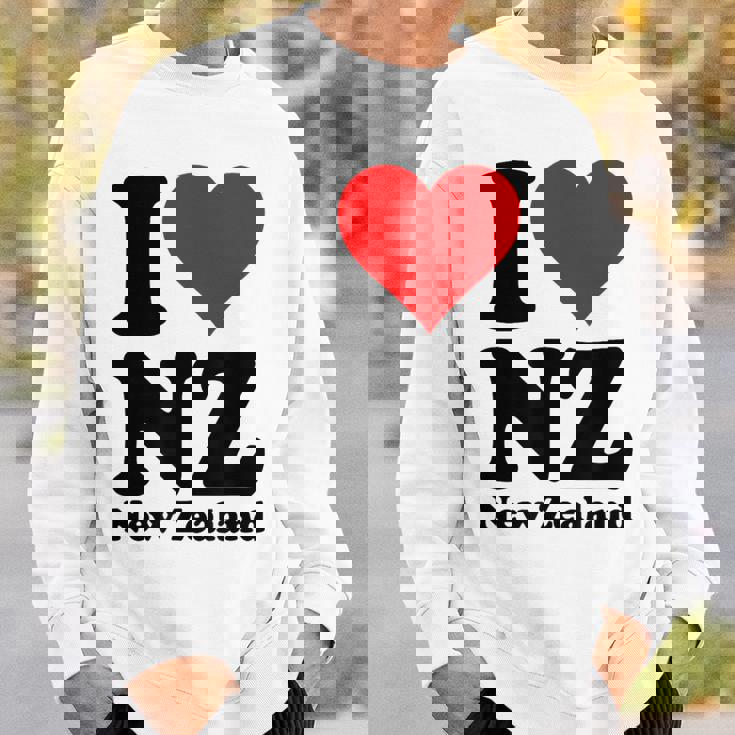I Love Heart ニュージーランド Nz キウイマオリ文化 スウェットシャツ 彼への贈り物