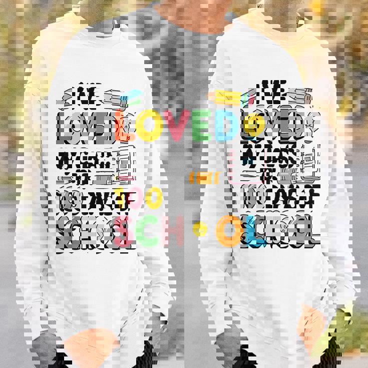 I Love Love My Class For 100 Days Ofchool 100Th スウェットシャツ 彼への贈り物