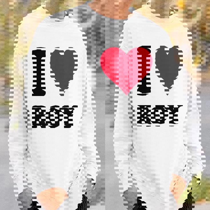 I Love Roy スウェットシャツ 彼への贈り物