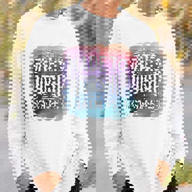 Made To Worship シャツ 礼拝シャツ メンズ & レディース God スウェットシャツ 彼への贈り物