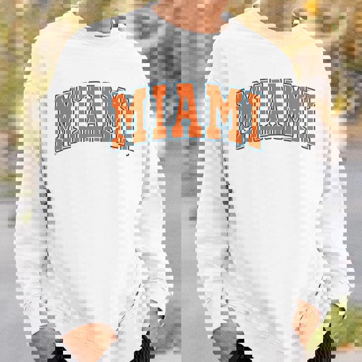 Miami Throwback Classic 長袖tシャツ スウェットシャツ 彼への贈り物