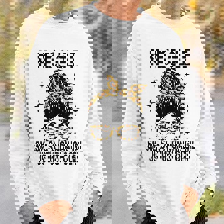 Nicole コスチューム かわいい 定義 名入れ Nicole スウェットシャツ 彼への贈り物