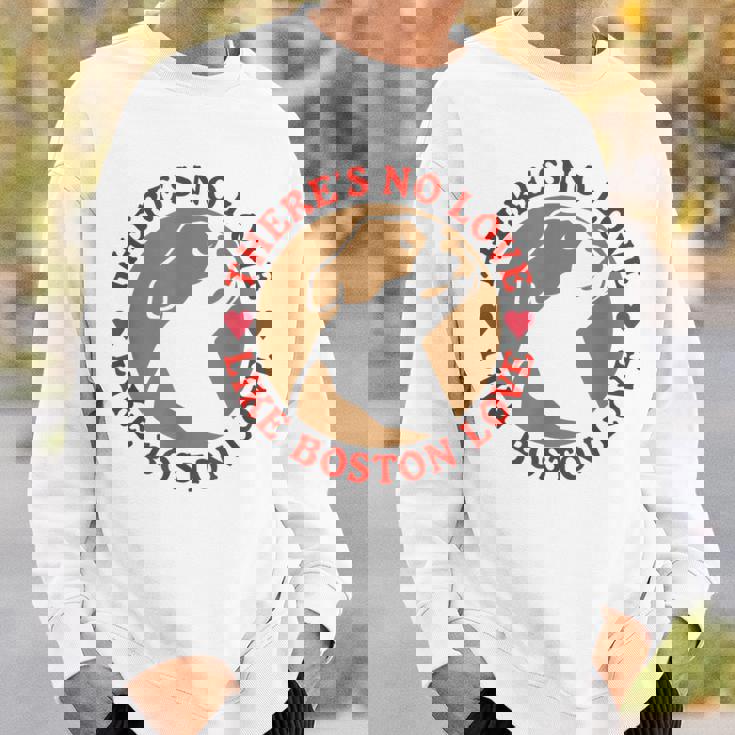 No Love Like Boston Love スウェットシャツ 彼への贈り物