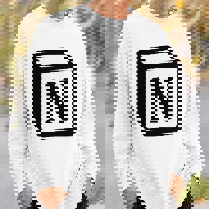 Notion アプリ All Notion Lovers Notion Aesthetic Notionユーザー スウェットシャツ 彼への贈り物