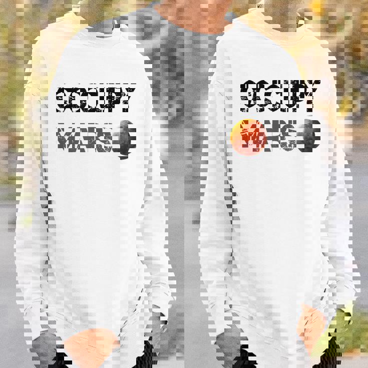 Occupy Mars 公式スペース Nasa 火星ミッション スウェットシャツ 彼への贈り物