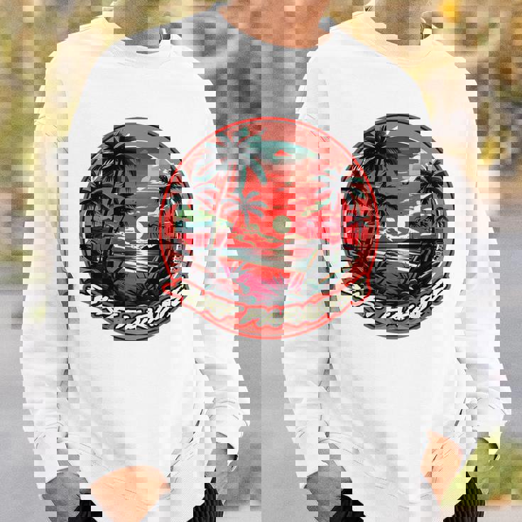 バックプリント Onlyurf Paradise クール サーファー ビーチ オーシャン スウェットシャツ 彼への贈り物