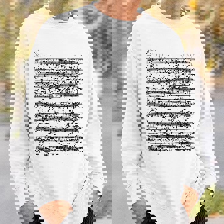 Partita Ciaconna バイオリン バッハ シャコンヌ スウェットシャツ 彼への贈り物