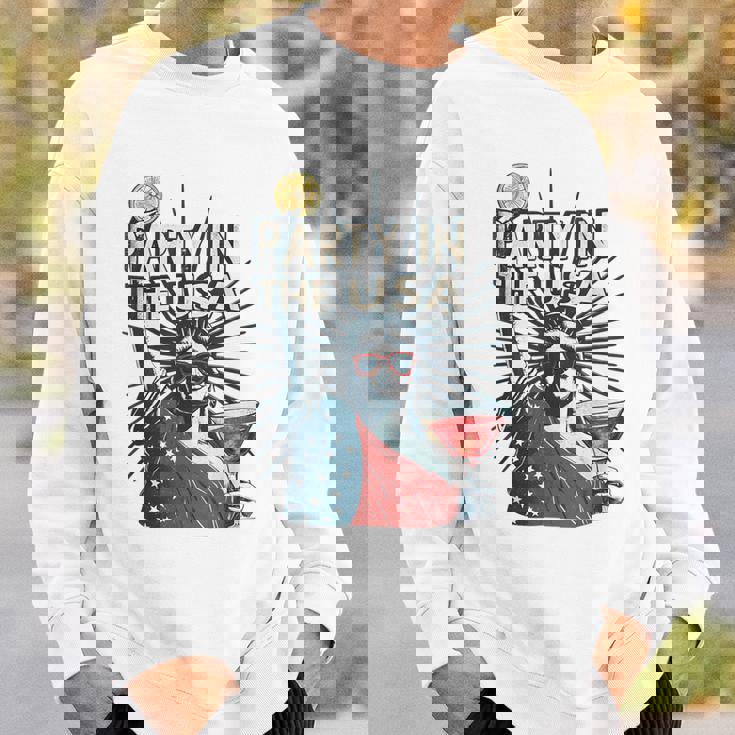 Party In The Usa 自由の女神シャツ 面白い 7月4日 スウェットシャツ 彼への贈り物