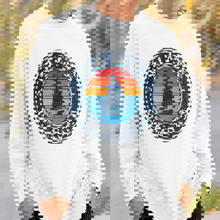 Red Wing ミネソタ Mn ヴィンテージ ヨット レトロ 70年代 スウェットシャツ 彼への贈り物