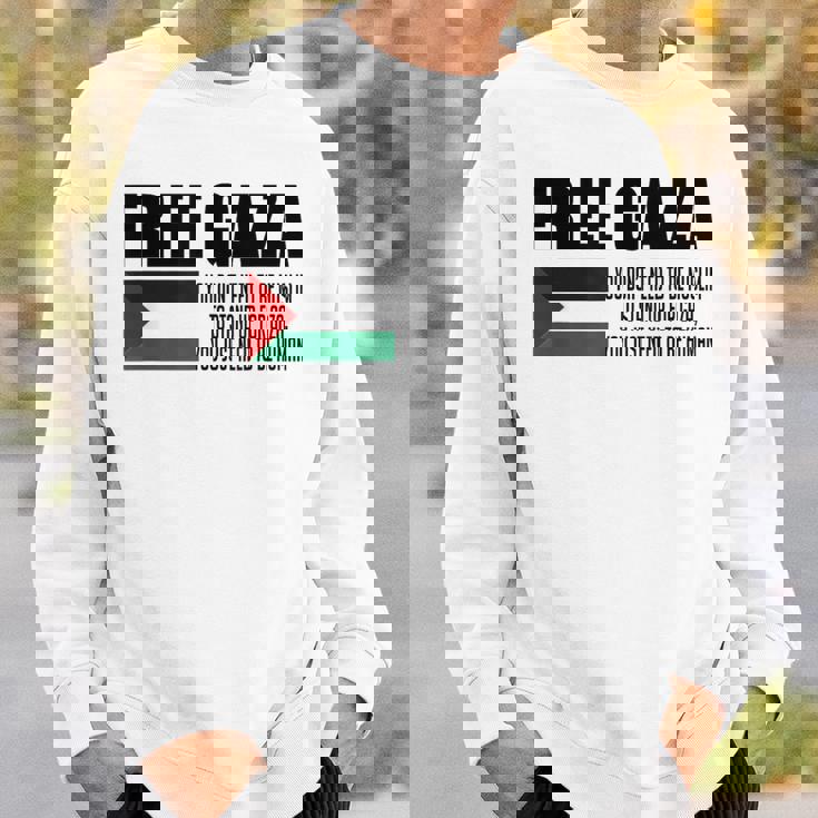 Save Gaza Free Palestine Free Gaza Proud Gaza Palestina スウェットシャツ 彼への贈り物