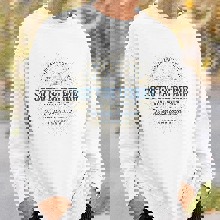 Scottish Terrier ヴィンテージスコティッシュ・テリア スウェットシャツ 彼への贈り物