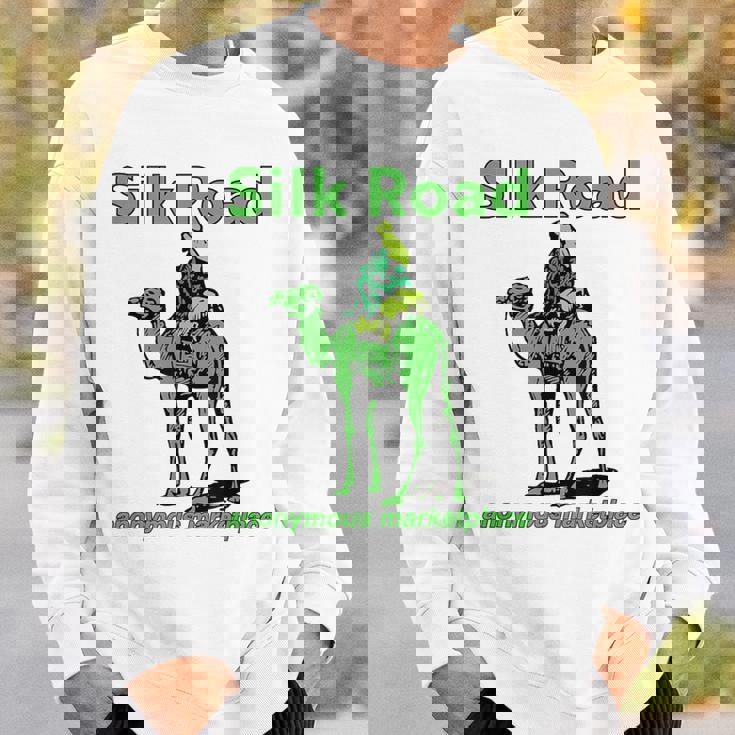 Silk Road 匿名マーケットプレイス キャメル ダークウェブ 暗号 Btc スウェットシャツ 彼への贈り物