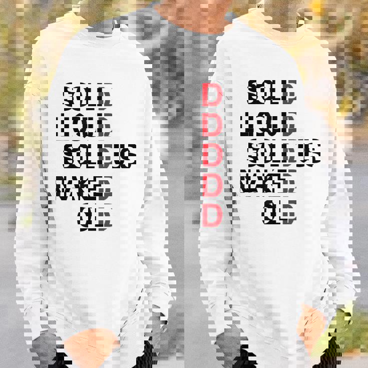 Solid Liquidolidus Naked Old スウェットシャツ 彼への贈り物