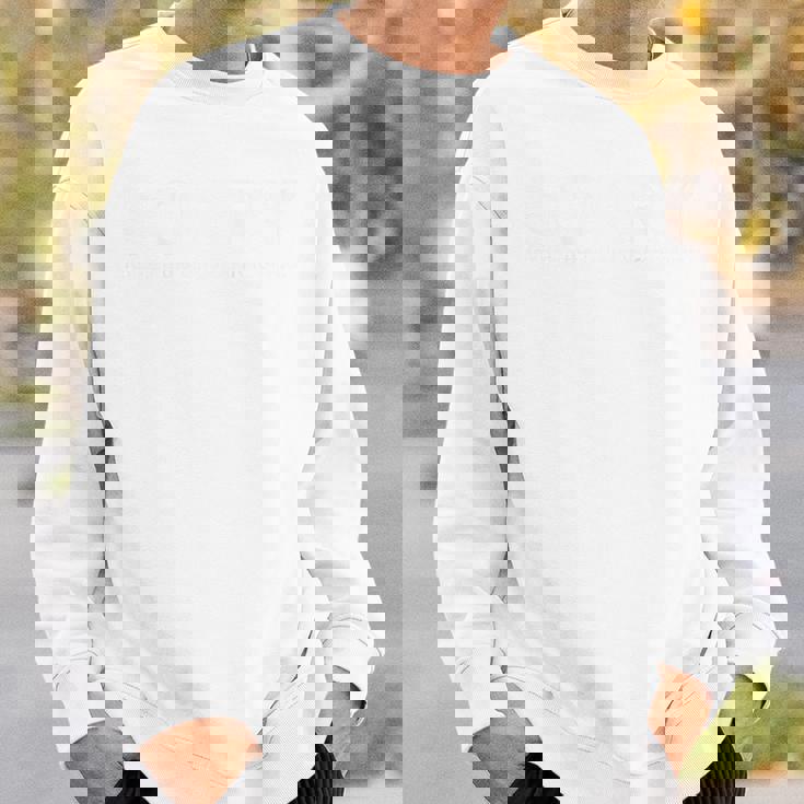 Sorry For Being Tall バックプリント スウェットシャツ 彼への贈り物