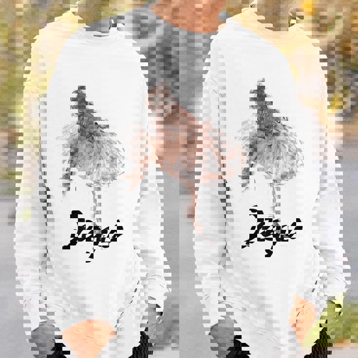 Study Of A Ballet Dancer エドガー・ドガ スウェットシャツ 彼への贈り物