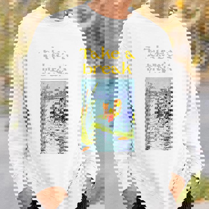 Take A Break Fun オズの魔法使い スウェットシャツ 彼への贈り物