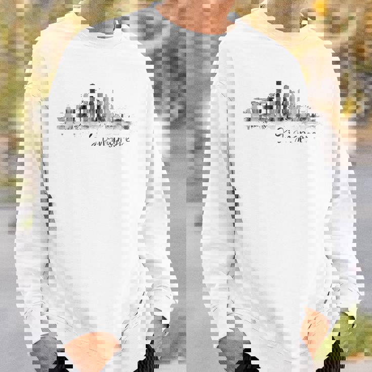 Travel Asia シンガポール アジアンファミリー バケーション お土産 スウェットシャツ 彼への贈り物