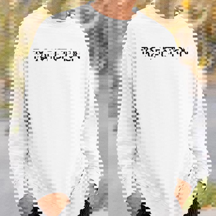 Txq Fiction 白tシャツ（半袖） スウェットシャツ 彼への贈り物