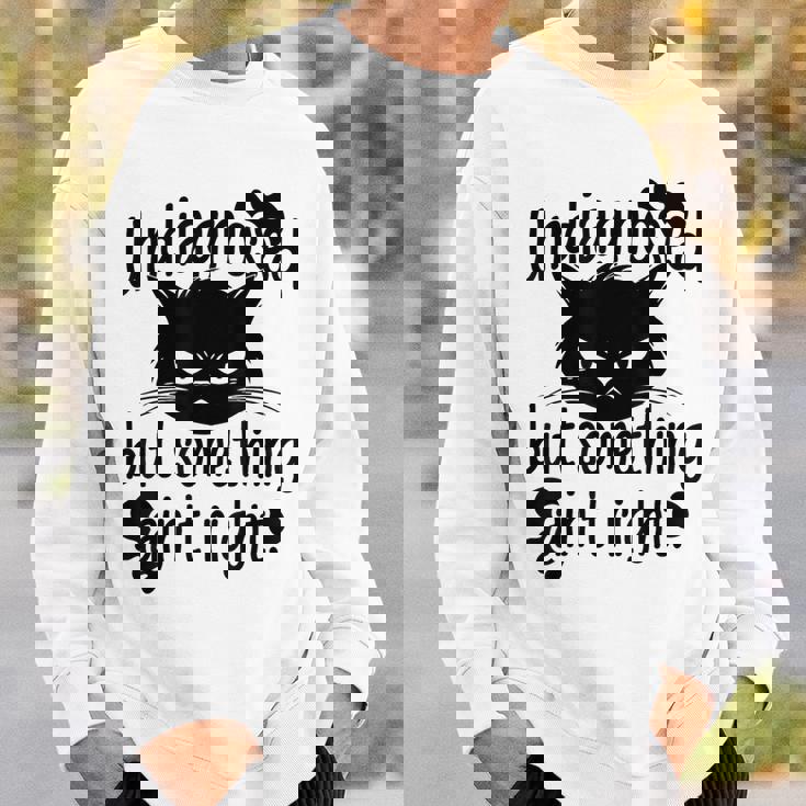 Undiagnosed Butomething Ain't Right スウェットシャツ 彼への贈り物