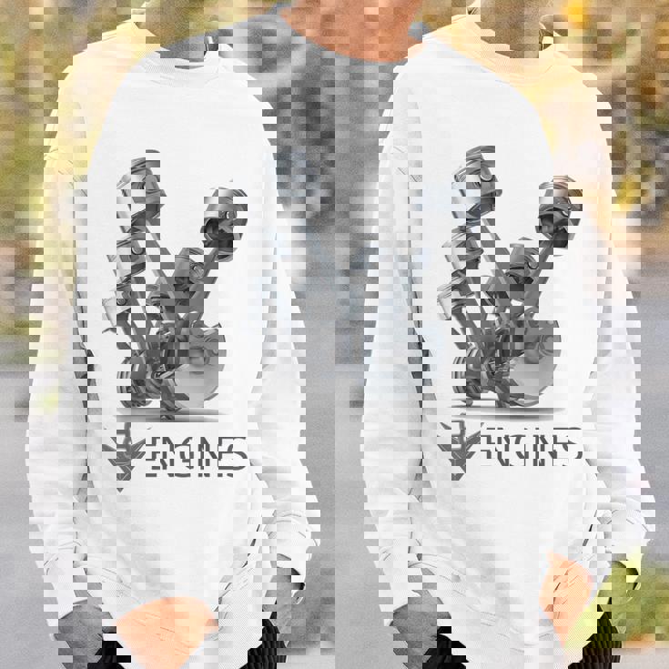 V8 エンジン スウェットシャツ 彼への贈り物