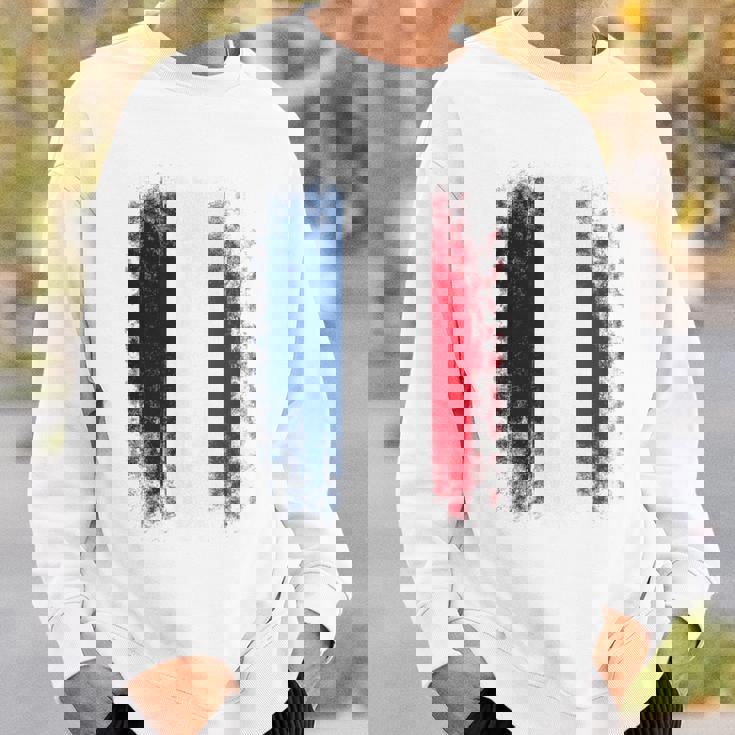 Vintage France Distressed Flag Illustration Graphic s スウェットシャツ 彼への贈り物