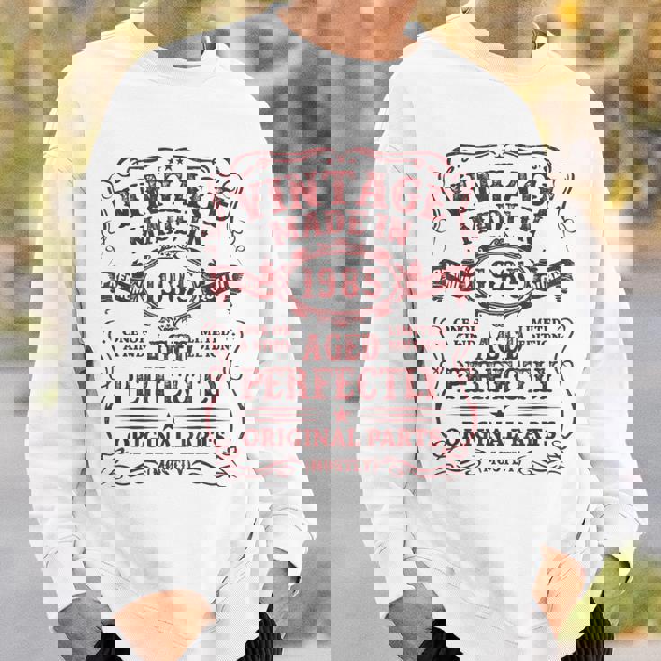 Vintage Made In 1985 The Man Myth Legend 39 Year Old スウェットシャツ 彼への贈り物