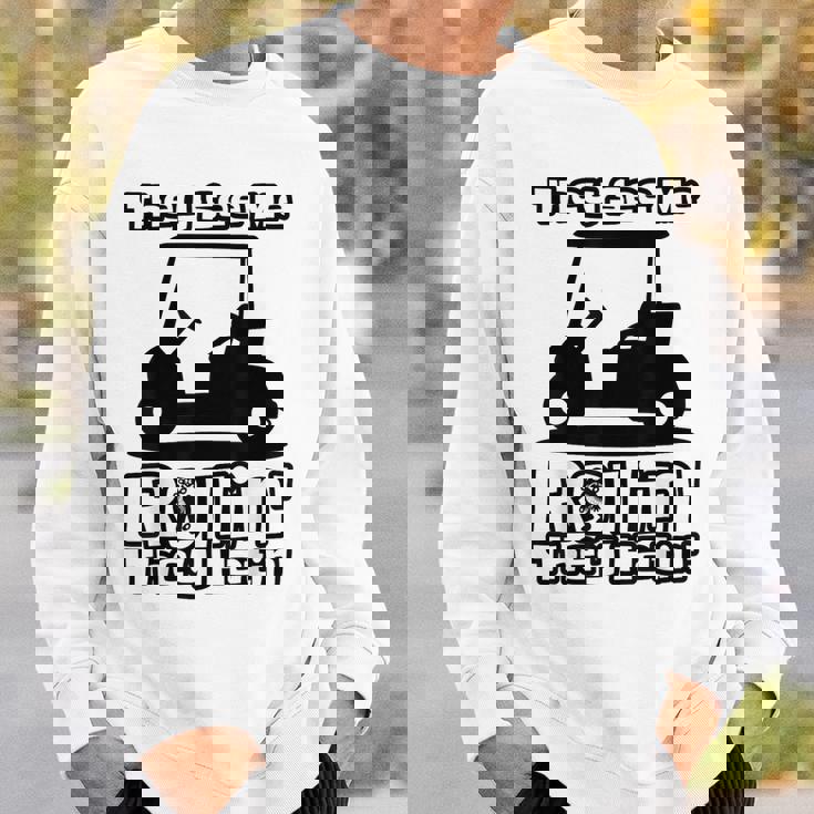 Theyee Me Rollin' They Hatin' & Golf Cart スウェットシャツ 彼への贈り物