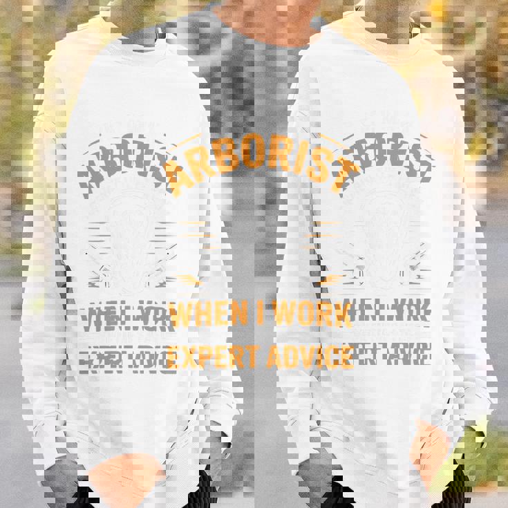 Yes I'm An Arborist Arboricultureアーボリスト 長袖tシャツ スウェットシャツ 彼への贈り物